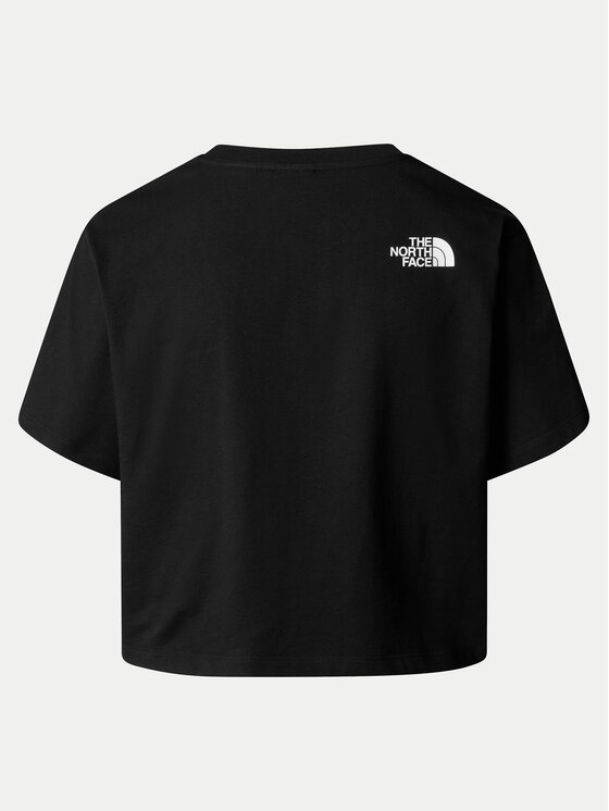 The North Face The North Face T-shirt Simple Dome NF0A87U4 Crna Relaxed Fit