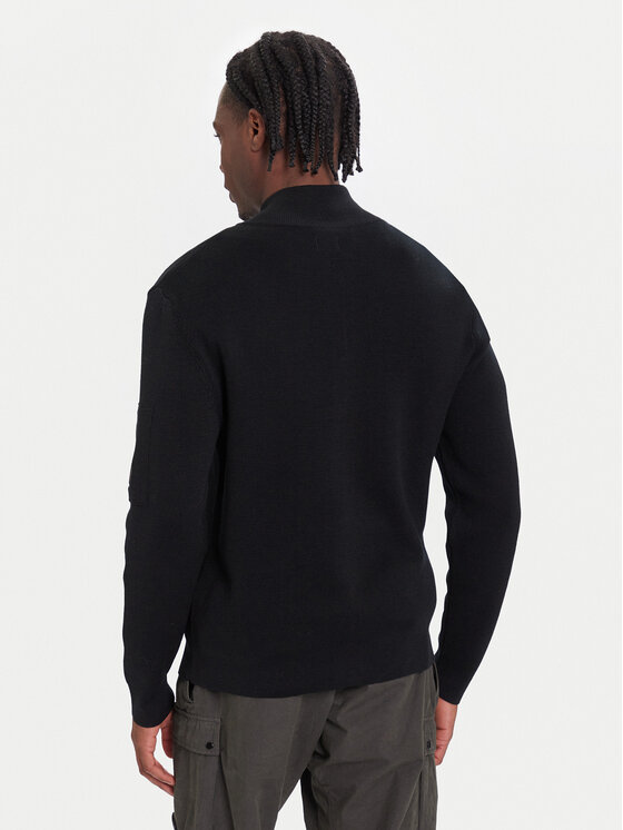 C.P. Company C.P. Company Pullover 19CMKN202A006595A Schwarz Regular Fit