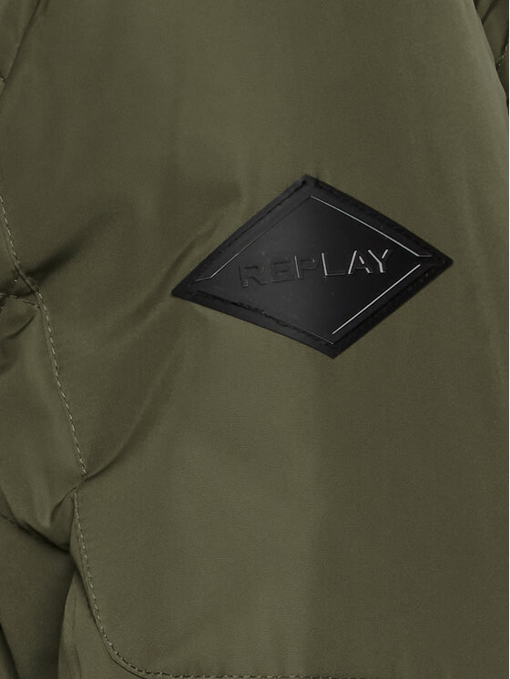 REPLAY Replay Kurtka przejściowa M8000.000.84442 Khaki Regular Fit