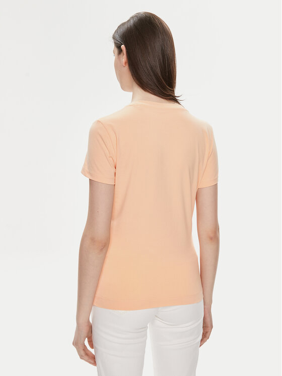 Guess Guess T-särk W4GI24 J1314 Oranž Slim Fit