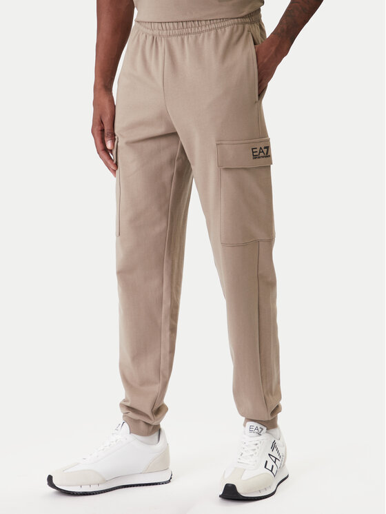 EA7 Emporio Armani Pantaloni trening 8NPP67 PJVRZ U6167 Bej Regular Fit