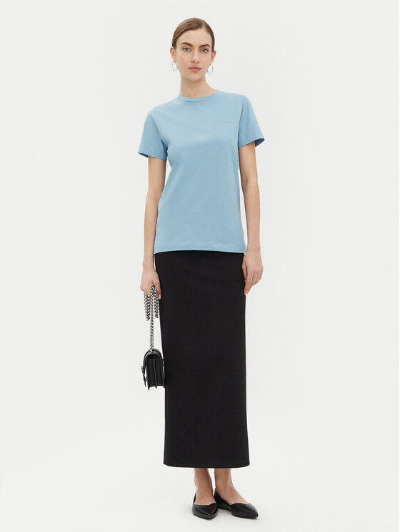PINKO PINKO Marškinėliai Start 101752 Mėlyna Regular Fit