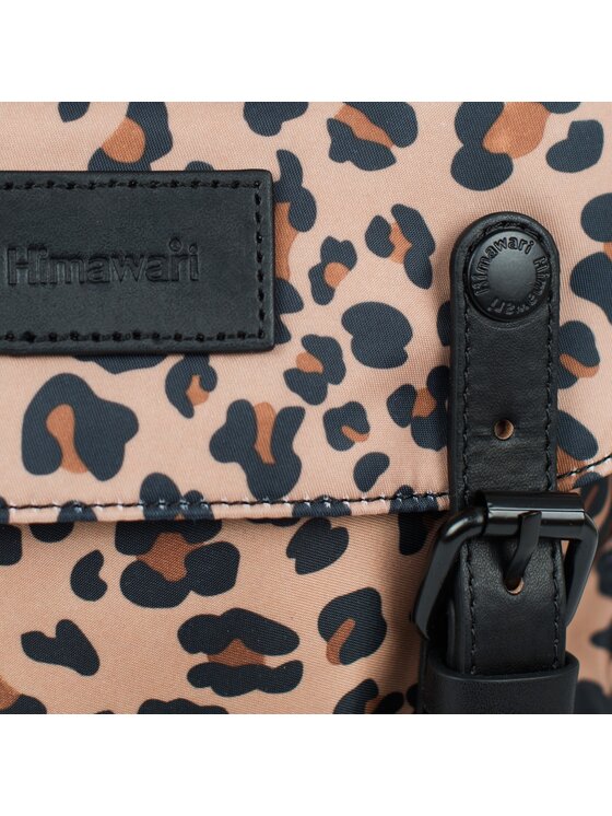 Himawari Himawari Plecak No. 13 Leopard Czarny