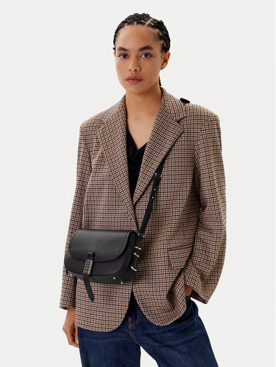 PINKO PINKO Handtasche Saddle Mini PE PLTT 103831 A270 Schwarz