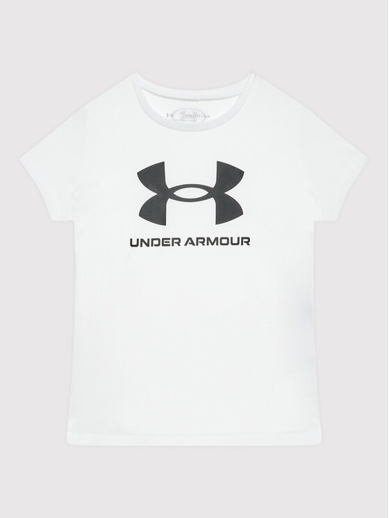 Under Armour T-krekls Ua Sportstyle Graphic 1361182 Balts Loose Fit