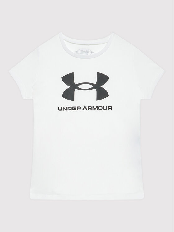 Under Armour Under Armour Тишърт Ua Sportstyle Graphic 1361182 Бял Loose Fit