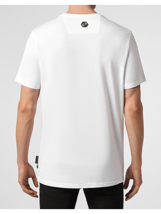 PHILIPP PLEIN PHILIPP PLEIN T-Shirt 22943 Bílá Regular Fit