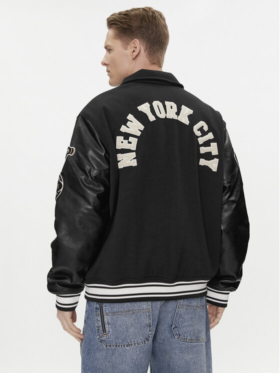 Champion Champion Μπόμπερ μπουφάν 219993 Μαύρο Regular Fit