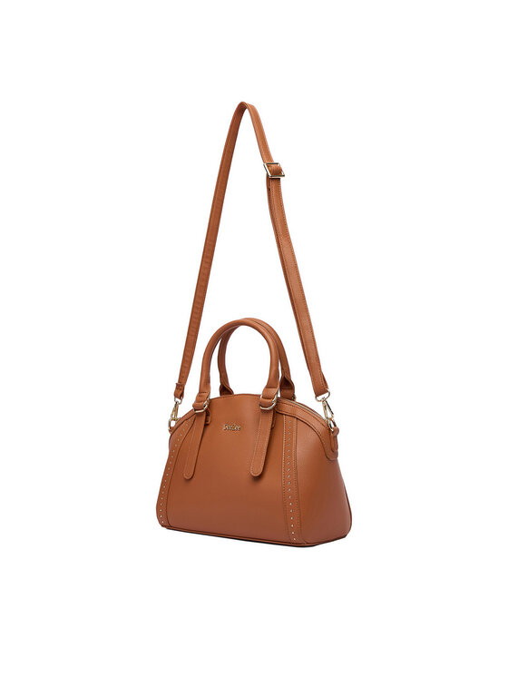 DeeZee DeeZee Ročna torba CEO-DZE-S-013-08 Svetlo rjava