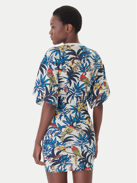 adidas adidas Повсякденна сукня Farm Rio KD2194 Голубий Oversize