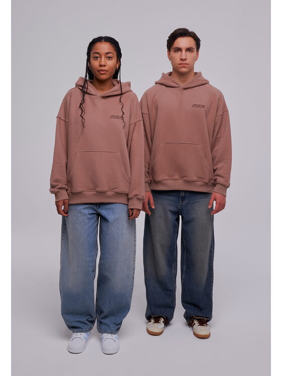 2005 2005 Mikina Basic Béžová Oversize