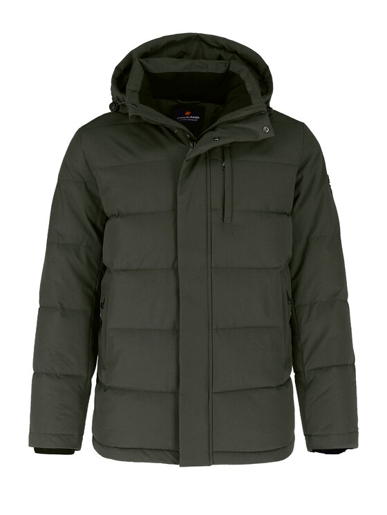 Volcano Volcano Kurtka puchowa J-GILBERT Zielony Regular Fit