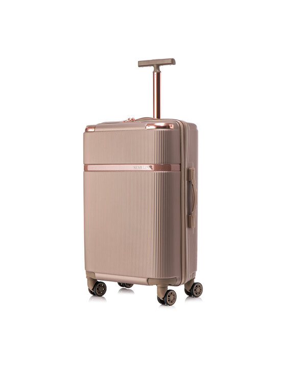 Semi Line Semi Line Valigia media T5946-3 Marrone