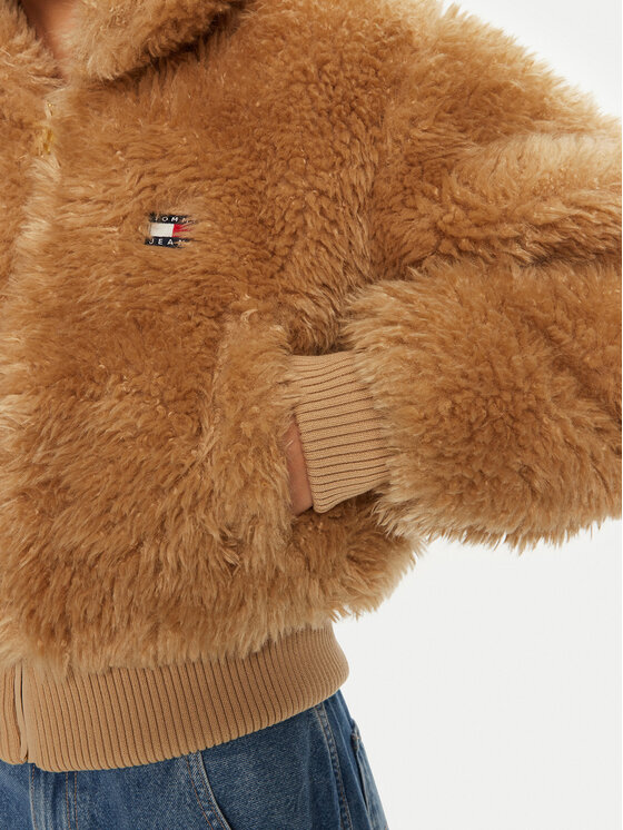 Tommy Jeans Tommy Jeans Karusnahk DW0DW18847 Beež Regular Fit