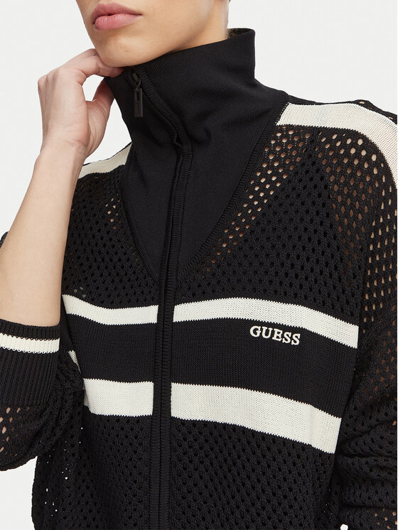 Guess Guess Mikina V6GR08 Z0729 Čierna Regular Fit