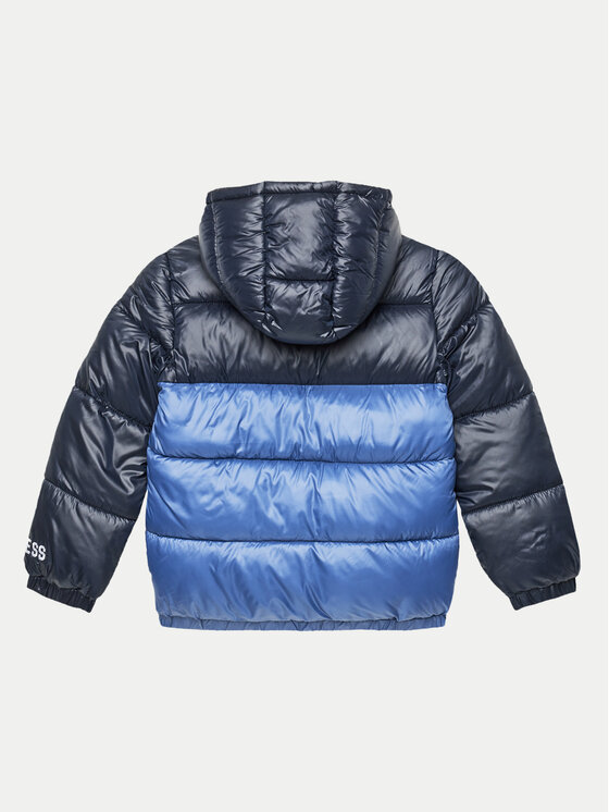 Guess Guess Dūnu jaka L4YL06 WEGY0 Zils Regular Fit