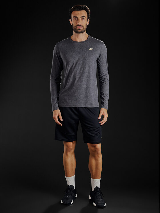 4F 4F Szorty sportowe GOLDEN WARRIOR Czarny Regular Fit