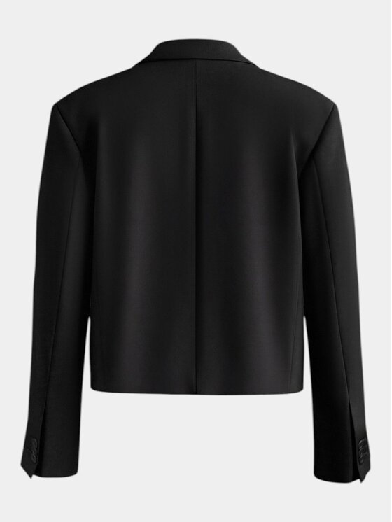 MADE BY SOCIETY MADE BY SOCIETY Kurtka anorak FRACTAL Jacket - G27187 Czarny Basic Fit