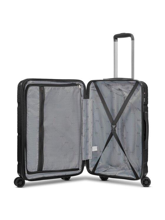 D&N D&N Komplet walizek 301068 Czarny