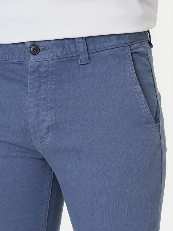 BOSS BOSS Chino hlače 50547865 Modra Slim Fit
