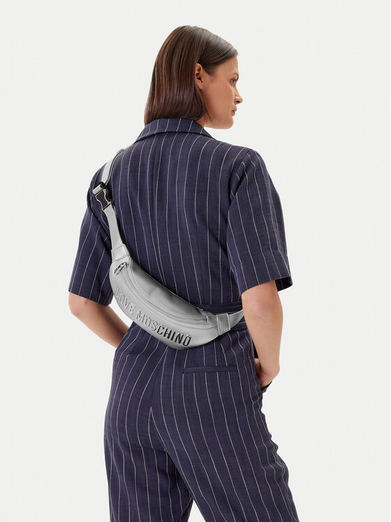 LOVE MOSCHINO LOVE MOSCHINO Torbica oko struka JC4195PP1MKD196B Srebrna