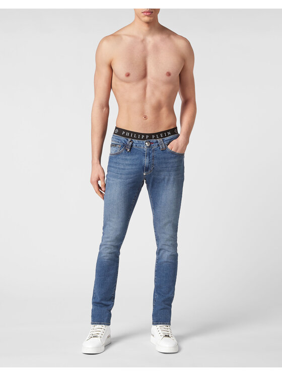 PHILIPP PLEIN PHILIPP PLEIN Jeansy 67 Niebieski Slim Fit