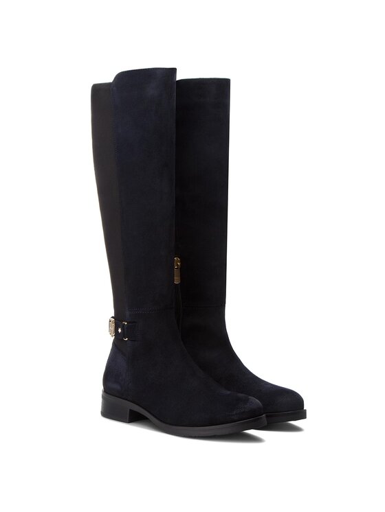 Tommy hilfiger deals buckle high boot