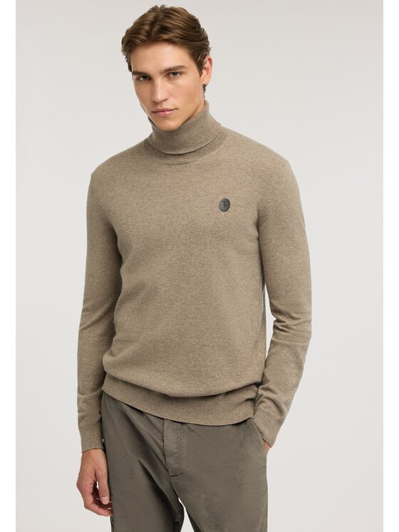 Trussardi Trussardi Kardigan M2458000305N006 Kremowy Regular Fit
