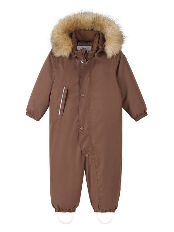 Reima Зимен детски гащеризон Gotland 5100117C Кафяв Regular Fit