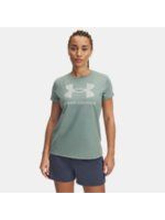 Under Armour Under Armour T-Shirt UA-1356305-348 Turkusowy Active Fit