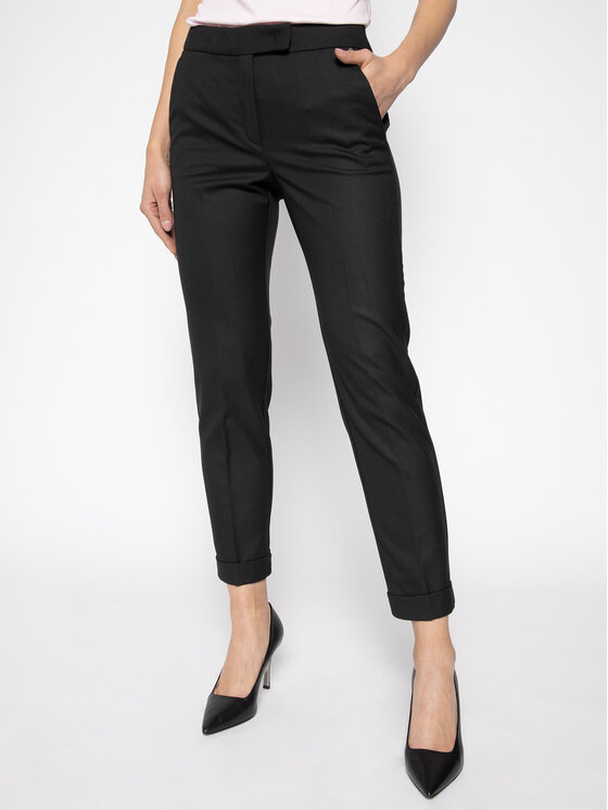 MAX\u0026Co. Pantaloni di tessuto Monopoli 41319120 Nero Regular Fit • Modivo.it
