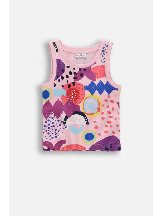 Coccodrillo Coccodrillo Tank top WC6143303QGJ-022 Barevná Regular Fit