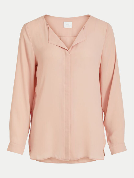 Vila Vila Camicia Lucy 14044253 Rosa Regular Fit