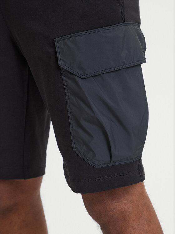 Parajumpers Parajumpers Pantaloni scurți sport Boyce 26SMPMPAFP06 Negru Regular Fit