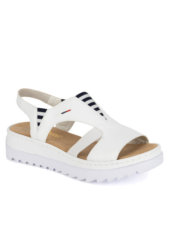 Rieker Rieker Sandalen V44Y5-80 Weiß