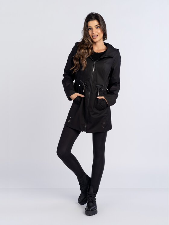 Salme Salme Prechodná bunda Monika Čierna Regular Fit