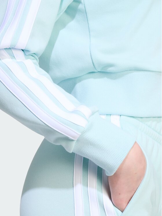 adidas adidas Bluza Essentials Full-Zip Turkusowy Regular Fit