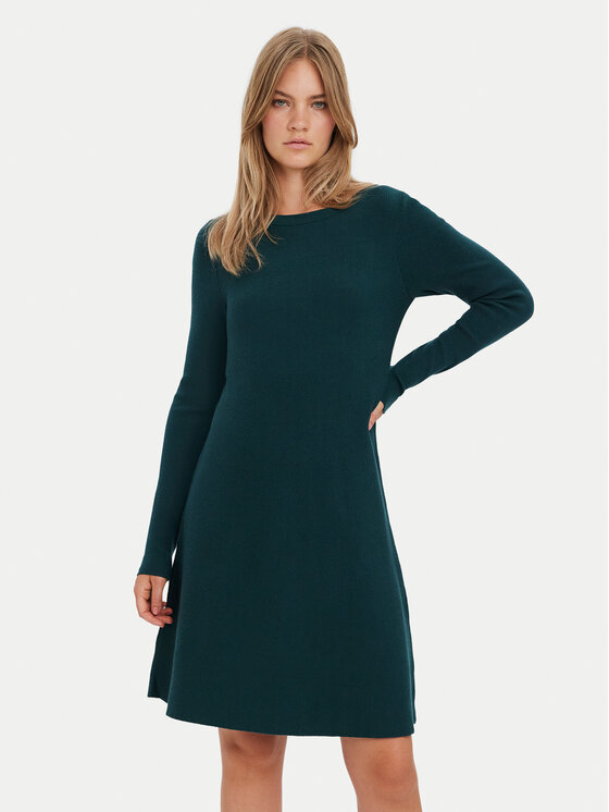 Vero Moda Vero Moda Rochie tricotată Nancy 10254807 Verde Regular Fit