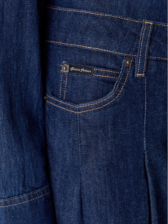 Guess Jeans Guess Jeans Farmer W5BA2U D002A Sötétkék Wide Leg