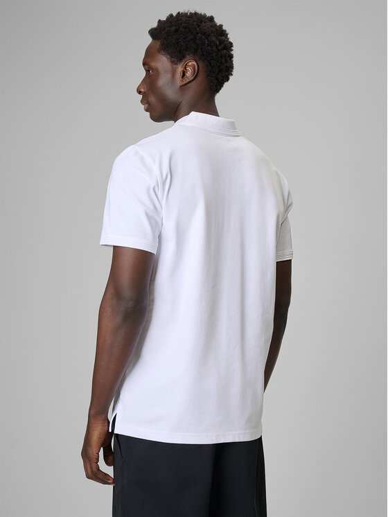 4F 4F Polo ESSENTIAL 3 Biały Regular Fit