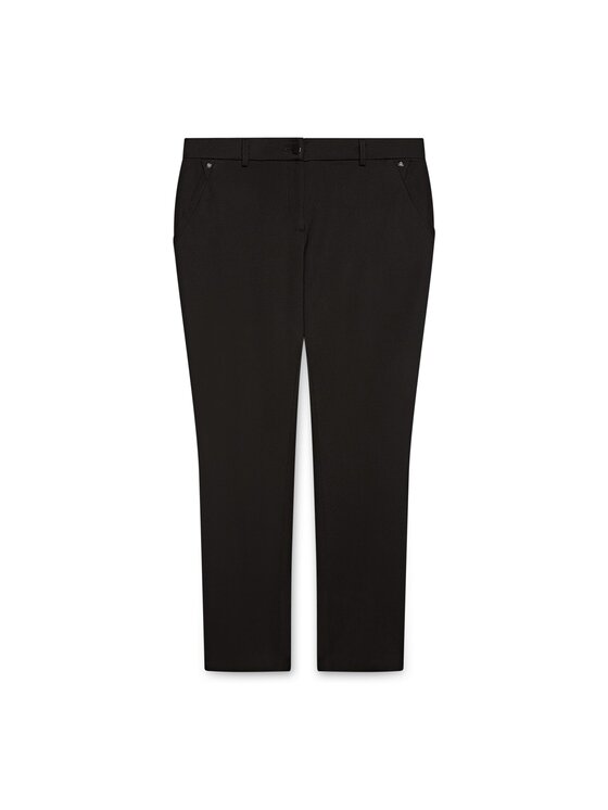 Fiorella Rubino Fiorella Rubino Pantaloni di tessuto P708L002234N033 Nero Regular Fit