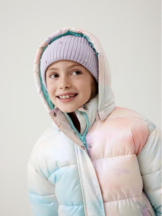 NAME IT Geacă din puf 13218487 Colorat Regular Fit