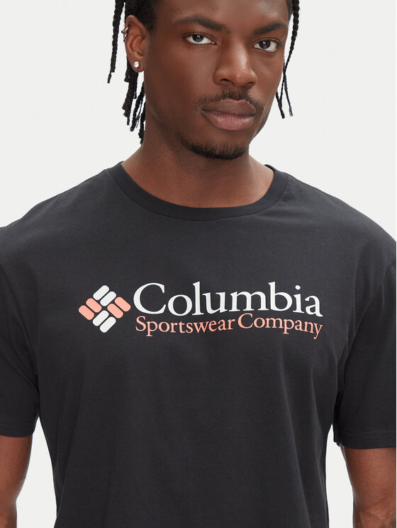 Columbia Columbia T-Shirt Csc Basic Logo™ 1680053 Černá Regular Fit