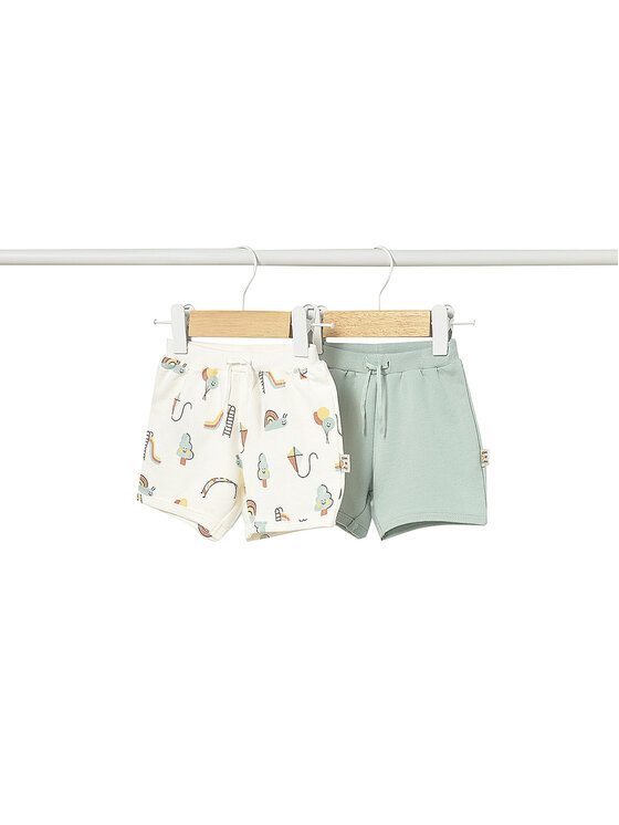 Mayoral Set de șorturi sport 1292 Verde Regular Fit