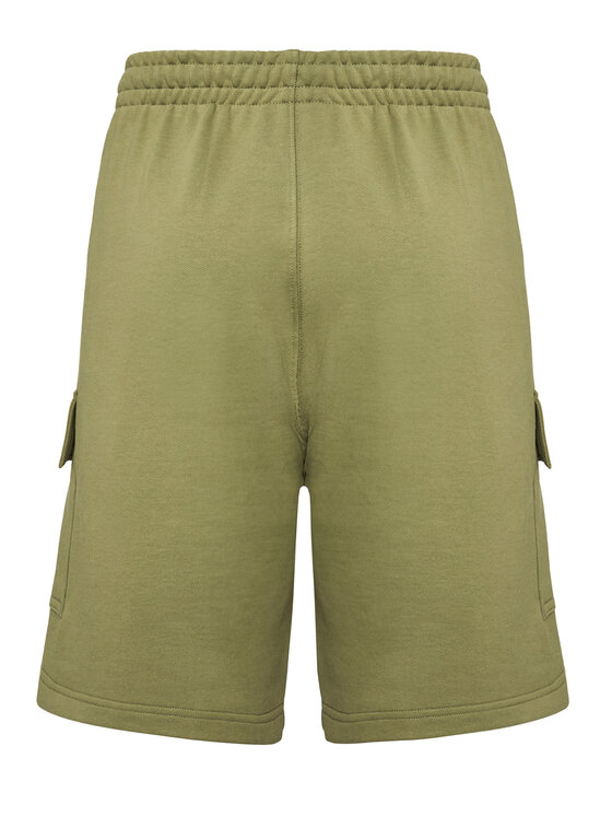 Lacoste Lacoste Szorty sportowe GH9743 Khaki Regular Fit