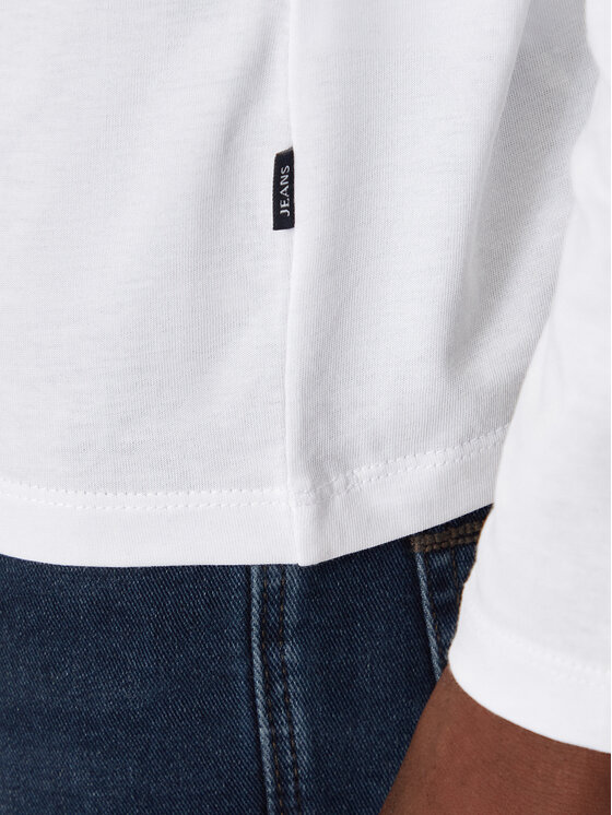 JOOP! Jeans JOOP! Jeans Marškinėliai ilgomis rankovėmis 30033284 Balta Modern Fit