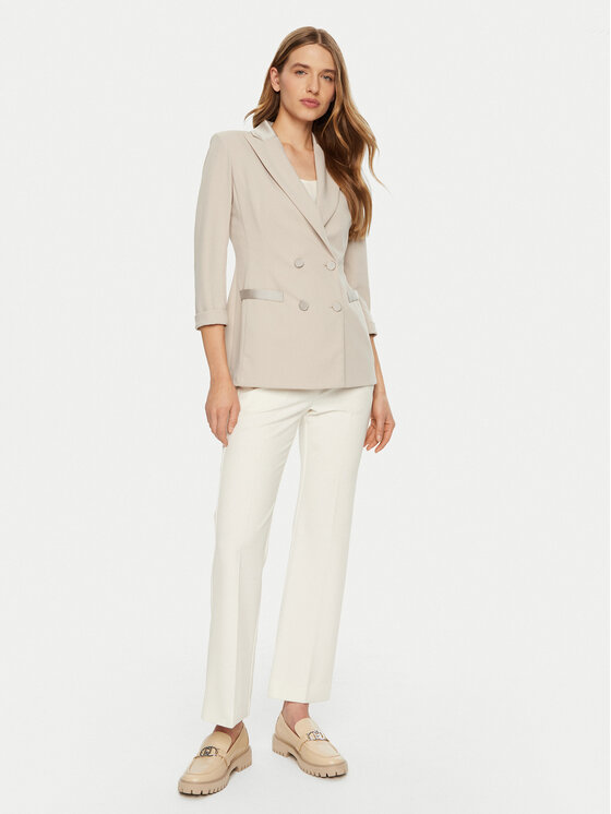 Imperial Imperial Zakó JU25IAW Bézs Slim Fit