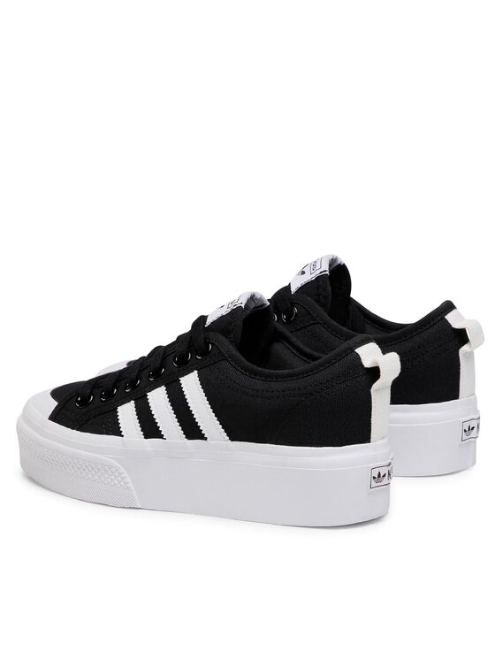 adidas adidas Sneakersy Nizza Platform W FV5321 Čierna