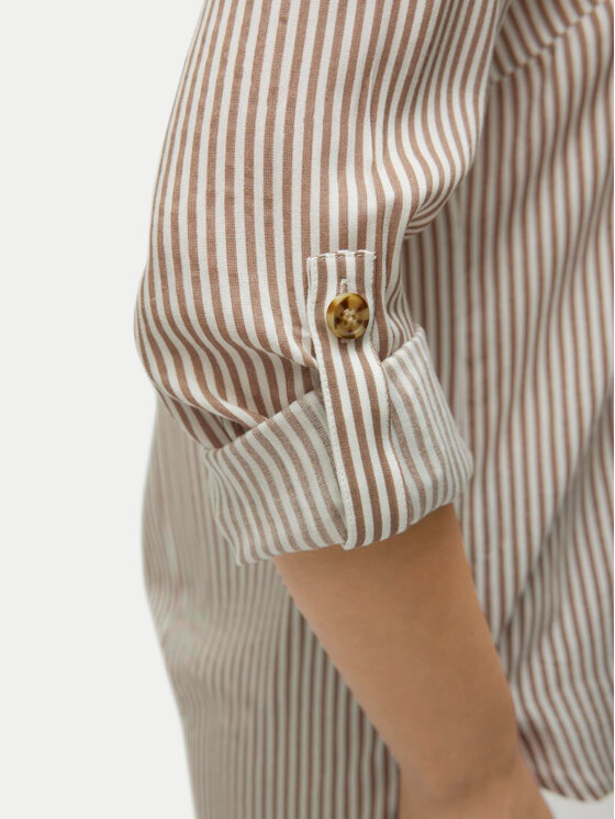 Vero Moda Vero Moda Cămașă Bumpy 10275283 Bej Regular Fit