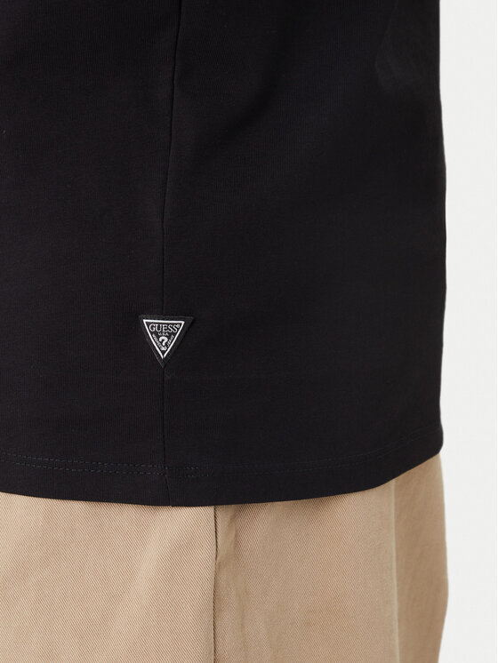 Guess Guess Majica M6GI49 K3584 Črna Reglan Fit